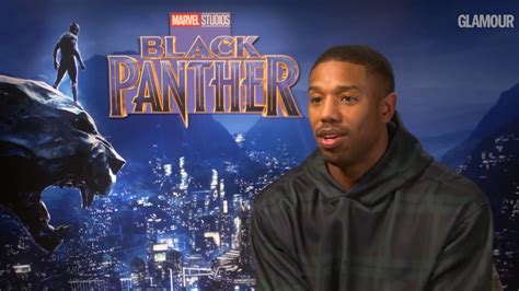 Michael B Jordan On Why Black Panther Is Important Glamour Uk