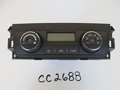 Cadillac Srx Climate Control Panel Temperature Unit A C Heater Oem Cc Ebay