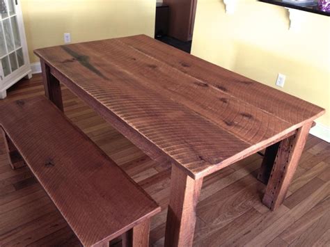 Round dining tables from 299 round oval extending solid oak dining table designs superior quality solid european oak. Reclaimed Oak Dining Table & Benches - CZ Woodworking