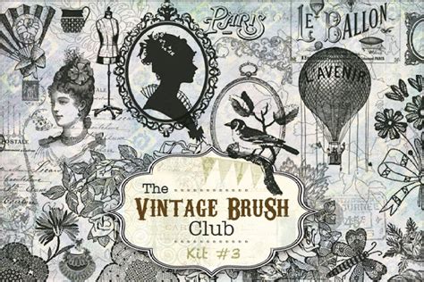 40 Vintage Brushes 3 Creative Daddy