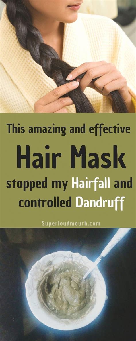 This Amazing Homemade Hair Mask Completely Controlled My Hair Fall And Dandruff