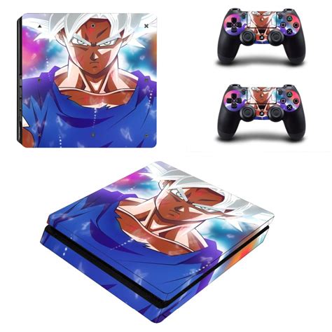 Anime Dragon Ball Super Ps4 Slim Skin Sticker For Playstation 4 Console