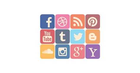 Social Media Icons Vector Png 10 Free Cliparts Download Images On