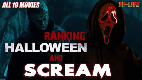 Ddlive 79 Ranking Halloween And Scream Franchises All 19 Movies Youtube