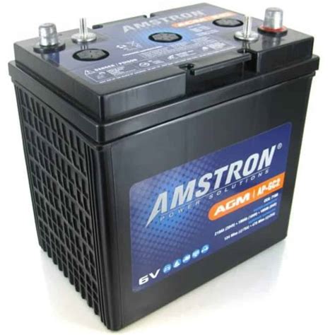 Amstron Cg2 Agm 6 Volt Golf Cart Battery