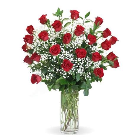 Mothers Day Red Roses With Babies Breath Best Florist In Tucson