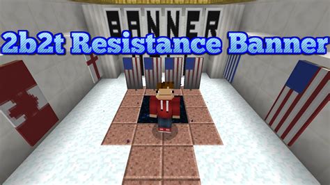 2b2t Resistance Banner And Sanctuary Youtube
