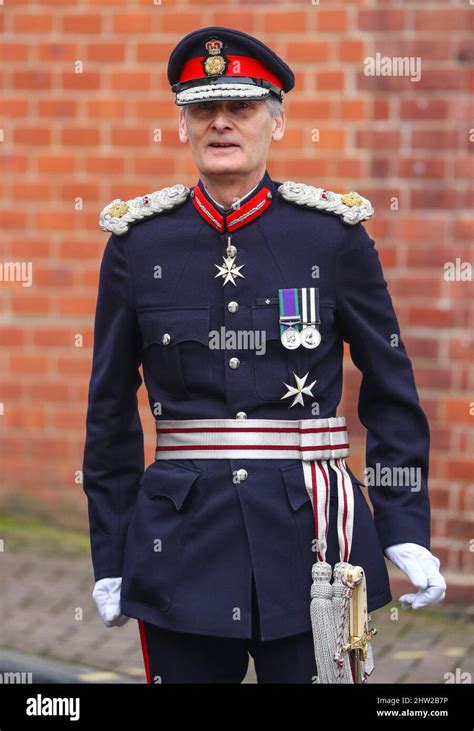 Lord Lieutenant Of Hampshire Nigel Atkinson Esq Hi Res Stock