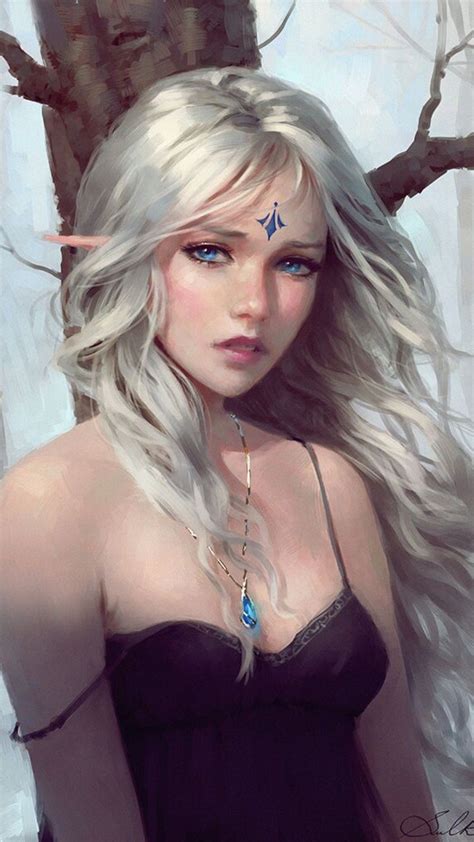 White Hair Digital Art Fantasy Magic 3d Fantasy Fantasy Women Fantasy Artwork Fantasy Girl