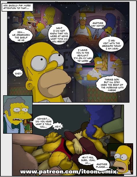 Post Comic Itooneaxxx The Simpsons