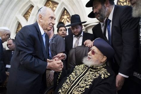 Rabbi Ovadia Yosef Sephardi Chief Rabbi And Shas Spiritual Leader Dies At 93