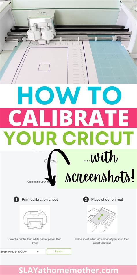 How To Calibrate Your Cricut Machine A Detailed Screenshot Tutorial Cricut Projects Beginner
