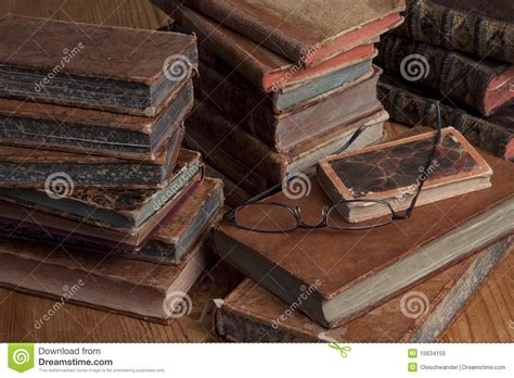 Vintage Books And Reading Glasses Stock Image Image Of Books Century 15634155