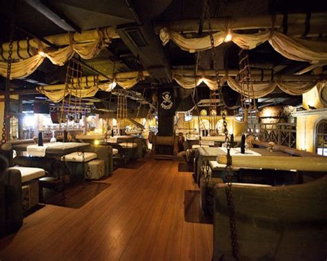 The 180 square meter space comfortably seats up to seventy four patrons and aims to offer them an unforgettable experience from the moment that they step foot through its glass doorways.in here, the. Pirate Decoration Ideas Inspirational Jenorow A Pirate ...