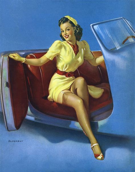 Gil Elvgrens Pin Up Girl Photograph By Underwood Archives Gil Elvgren