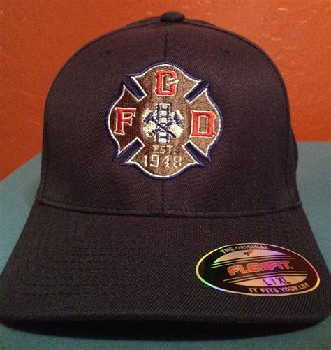 Embroidered Flexfit Hat Made For The Goodyear Az Fire Dept Stitched By