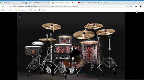 Bohemian Rhapsody Drum Cover Virtual Drumming Josh Dun YouTube