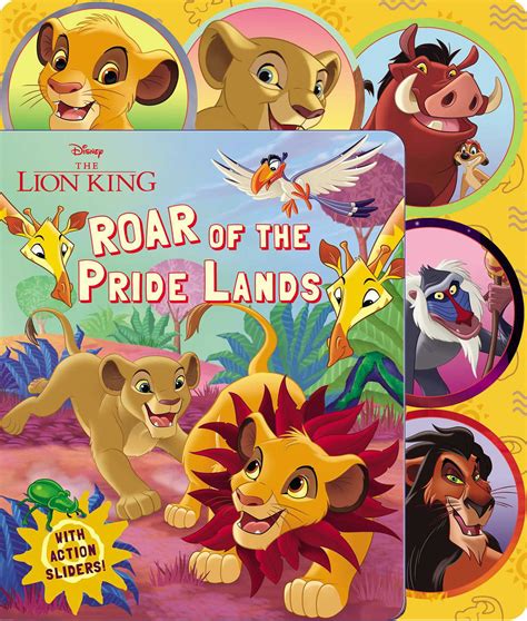 Sliding Tab Disney The Lion King Roar Of The Pride Lands Board Book