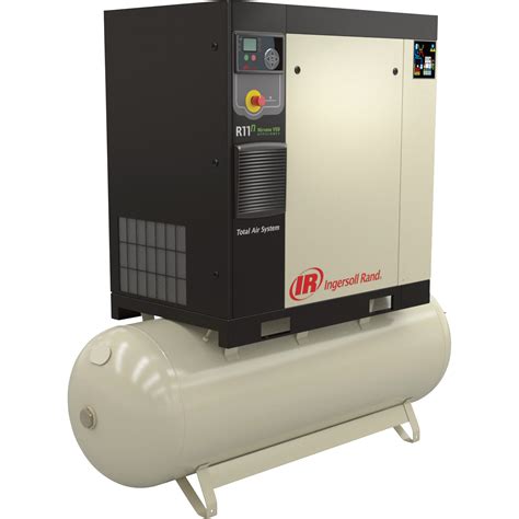 Ingersoll Rand Rotary Screw Compressor — Total Air System 5 Hp 230