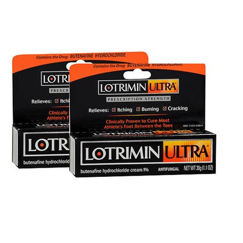 Lotrimin Ultra Prescription Strength Antifungal Cream 11 Oz Pack Of 2