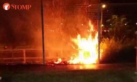 Good food and good food friendly service. Grass patch catches fire near Ang Mo Kio block - Stomp