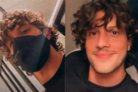Na foto dos dois juntos, chay aparece com o cabelo raspado nas laterais, de bigode e com a. Chay Suede exibe novo visual com o cabelo cheio de cachos ...