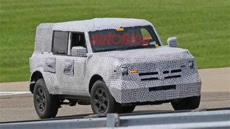 2021 Ford Bronco Spy Shots Confirm Details From Leaked Images