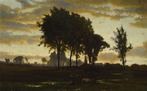 Landscape Sunset By George Inness On Artnet