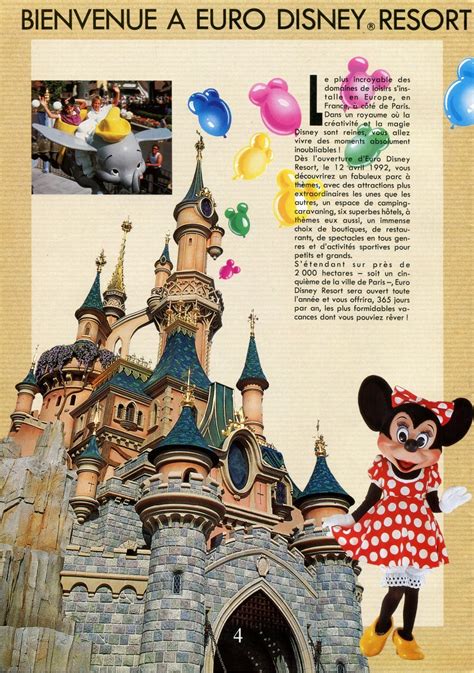 Euro Disney Resort Paris Guide Des Vacances Magiques 011992