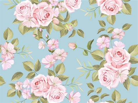 Download floral pattern stock vectors. beautiful floral seamless pattern by lukasdedi seamless ...