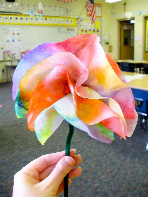 Coffee Filter Flowers Tutorial Coffee Filter Crafts Mothers Day