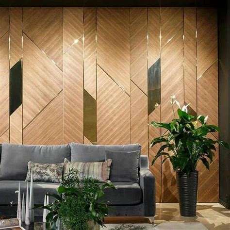 Carved Wood Wall Paneling For Contemporary Room Decorating
