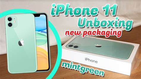 Iphone 11 Mint Green Unboxing Quick Set Up Comes With New Box
