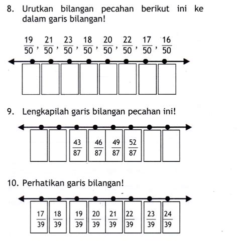 Soal ini juga digunakan sebagai bahan refrensi soal ulangan tentang bab pecahan. Soal UTS Matematika Kelas 3 SD Semester 2 (genap) Terbaru ...