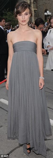 Strapless Dress Leaves Keira Knightley Looking More Flat Chested Than Ever At Film Premiere