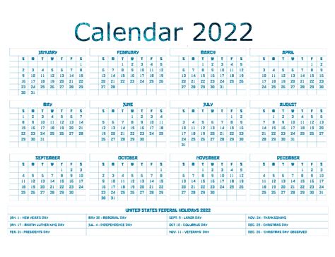 Calendar 2022 Transparent Free Png Png Play