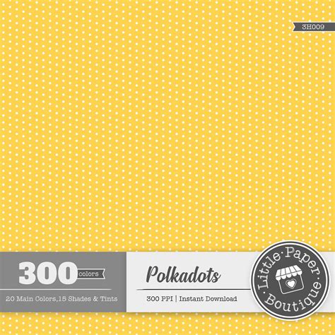 100 Tiny Polka Dot Digital Paper Digital Rainbow Polka Dot Etsy