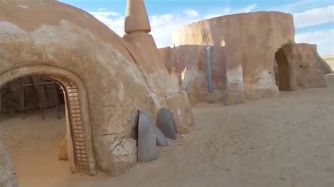 Star Wars Location Spotting In Tunisia Movie Set 1977 Tozeur Sahara