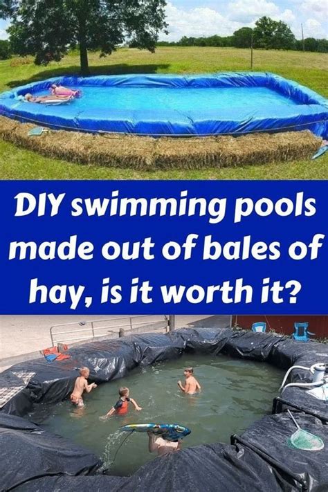 These Diy Swimming Pools Made Of Hay Bales Are Exactly What You Need This Summer Artofit