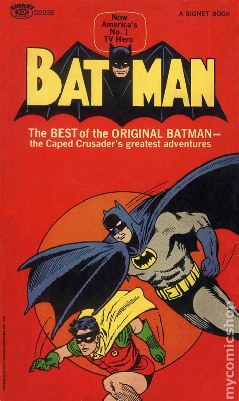 Batman The Best Of The Original Batman Pb 1966 Signet Comic Books
