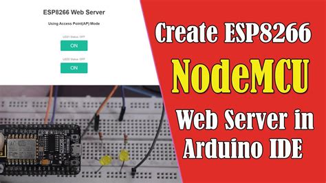 In Depth Create A Simple Esp8266 Nodemcu Web Server In Arduino Ide In
