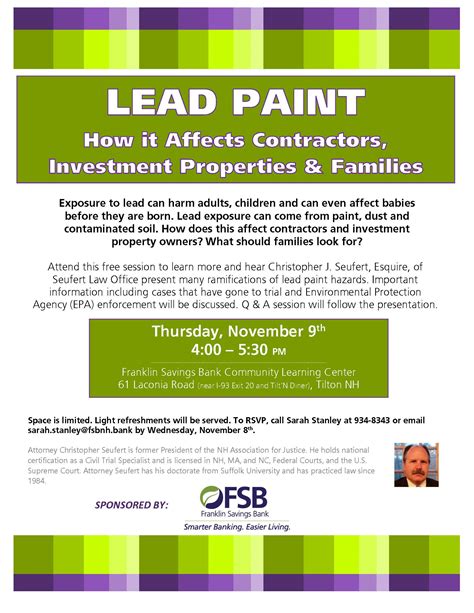 Lead Paint Seminar