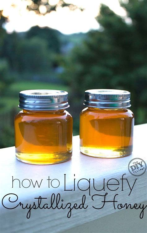 How To Liquefy Crystallized Honey Honey Cooking Tips Cooking