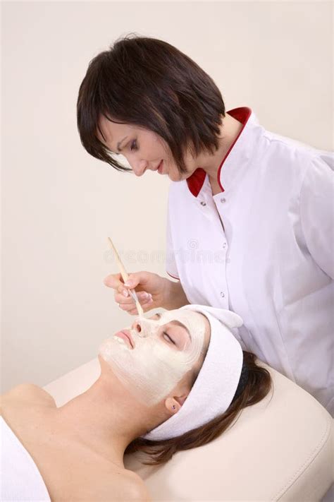 Beautician At Work Stock Photo Image Of Therapy Skincare 2347744