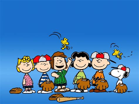 Charlie Brown And The Peanuts Gang Are Ready For Baseball Season