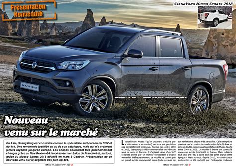 Offroad 4x4 Magazine Le Ssangyong Musso Sports 2018