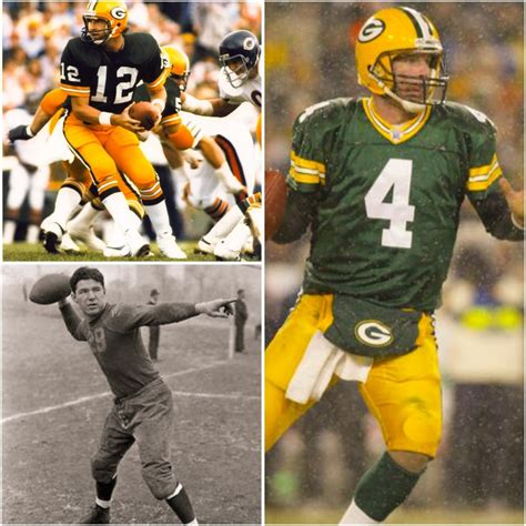 Nfl All Time Top 5 Greatest Nfl Quarterbacks In Green Bay Packers