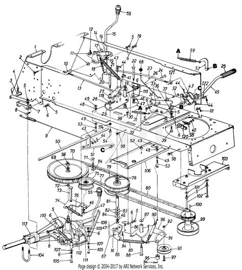 Mtd Ranch King Mdl 141 849h205 Parts Diagram For Parts10