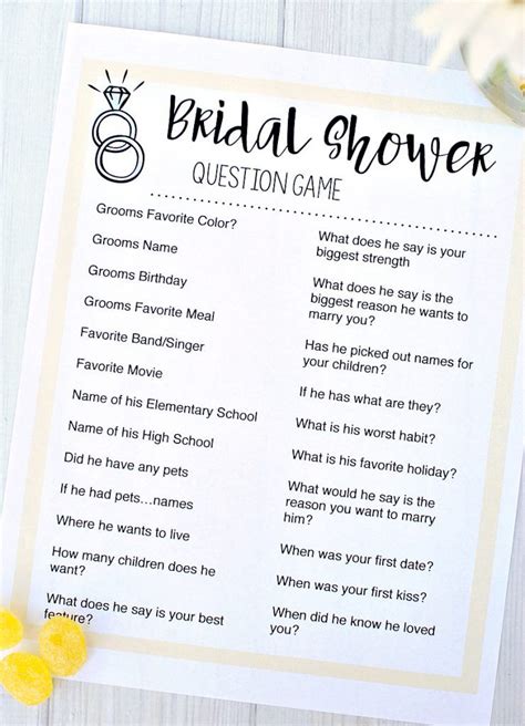Free Printable Bridal Shower Games Fun Squared Bridal Shower