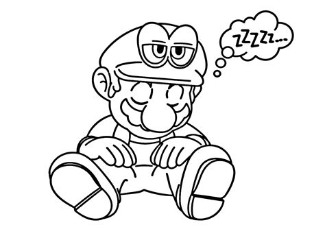 Super Mario Odyssey Coloring Pages to Print - Free Printable Coloring Pages